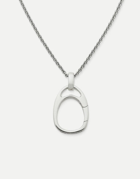 Footprint Pendant Necklace