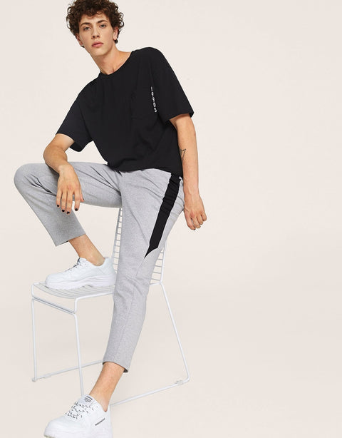 Men Grey Pants