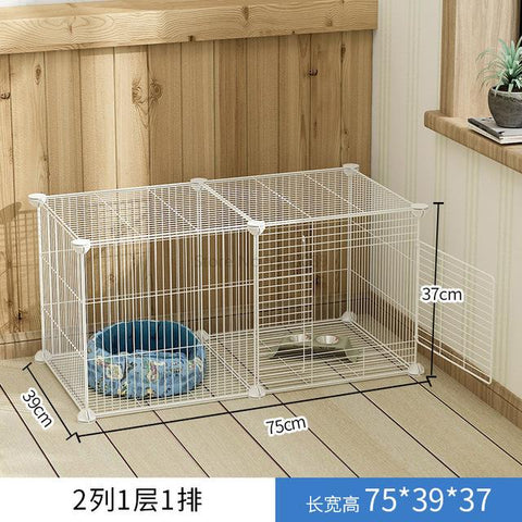 Cat Cage Home Indoor Double Pet