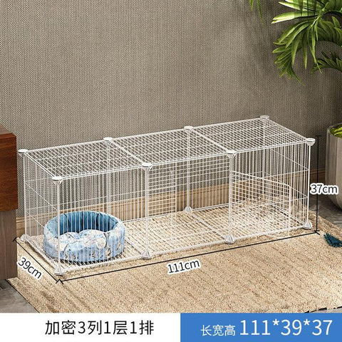 Cat Cage Home Indoor Double Pet