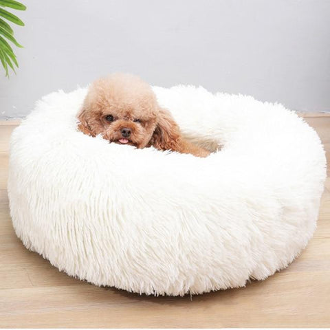 Sleep Luxury Soft Plush Dog Bed