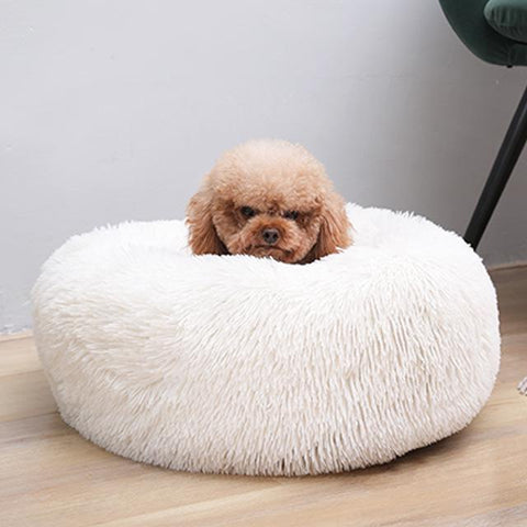 Sleep Luxury Soft Plush Dog Bed