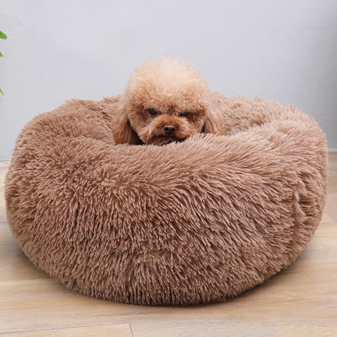 Sleep Luxury Soft Plush Dog Bed