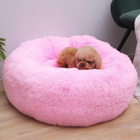 Sleep Luxury Soft Plush Dog Bed