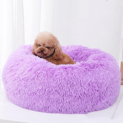 Sleep Luxury Soft Plush Dog Bed