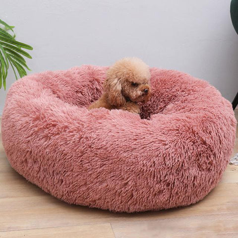 Sleep Luxury Soft Plush Dog Bed