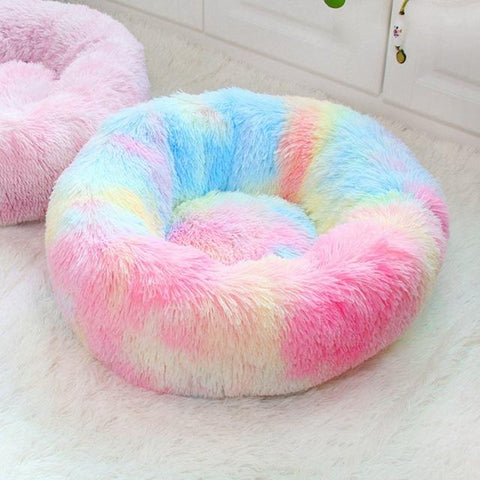 40-80cm Plush Cat Bed House